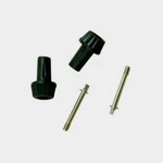 Jandorf Socket Knobs Pk Plastic 3-3/16" W/ 1/2" Extenders 4-36 Thread 60143. Fixed Price $11.59.