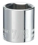 Craftsman 7/8 In. X 3/8 Drive Sae 6 Point Standard Shallow Socket. Fixed Price $10.95.