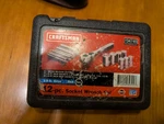 Vtg Usa Craftsman 1/4" Drive Sae 13 Pc Socket Wrench Set 6 Pt 934745 +extension. Fixed Price $39.99.