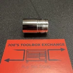 Snap-on Tools Usa New 1/2" Drive 11/16" Sae Point Shallow Chrome Socket TW221. Fixed Price $18.00.