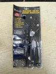 Pittsburgh Swivel Head Hand Riveter Tool Kit W/ Rivets 4 Nose Pieces. Fixed Price $12.98.
