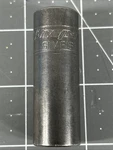 Snap On SIMF160 1/2 Sae, 6PT., 3/8 Dr., Deep, Impact Socket-usa-nice-. Fixed Price $16.00.