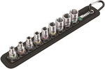 Wera 9 Piece 1/4" Square Drive 5MM To 13MM Hex Socket Set & BELT-4 Clip, 003883. Fixed Price $47.08.