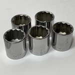 Pack Usa Made 1-1/4" Socket Kd Tool 53 3140 1/2" Drive 12PT Lot Chrome Shallow. Fixed Price $27.99.