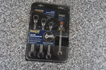 Benchtop Pro 4 Piece Sae Ratchet Wrench Set 3/8, 7/16, 1/2, 9/16, Nos. Fixed Price $39.95.