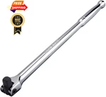 Neiko 00200A 1/2" Drive Extension Breaker Bar 15" Length, Chrome. Fixed Price $26.98.