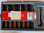 Craftsman 9-15886 12PC 1/2" Drive Deep Impact Sae Socket Set Preowned LOC1986. Fixed Price $80.00.