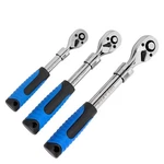 Helakls 3-PIECE 1/4" 3/8" 1/2-INCH 1/2, 3/8, Extendable Set, Blue. Fixed Price $59.25.