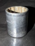 Craftsman 1" Socket 12 Point 1/2" Drive -v- 47514. Fixed Price $7.90.