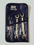 Sk Tools Usa S-k Superkrome Metric Flare Nut Wrench Set Line 3PC 9-14MM 8810 Nos. Fixed Price $119.95.