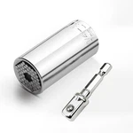 Universal Socket 7-19MM 1/4"-3/4" Multi-function Wrench Adapter Drill Tool Gift. Fixed Price $8.61.