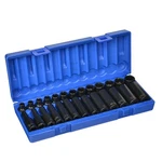 Grey Pneumatic 3/8" Drive Standard Deep Impact Socket Set, 26-PCS. Fixed Price $83.64.