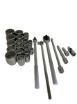 Proto J55104A 3/4" Drive 29-PIECE 12-POINT Chrome Finish Socket Set. Fixed Price $736.90.
