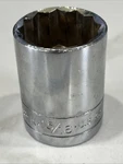 Sk Hand Tools 40130 1/2" Drive 15/16" 12PT Standard Fractional Chrome Socket. Fixed Price $6.99.