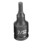 Grey Pneumatic 1907F 3/8" Fractional Hex Driver Impact Socket 7/32. Fixed Price $22.61.
