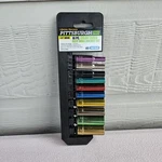 Pittsburgh Pro 10PC Color Coded Deep Wall Socket Set 1/4" Drive #67868 Metric. Fixed Price $14.99.