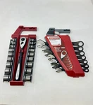 Craftsman 19 Piece 3/8 Drive Universal Socket Set 24963 And Metric Wrench. Fixed Price $124.95.