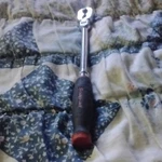 Snap-on Flex Head 3/8 Ratchet MOD#FHRLF80 Chrome Soft Handle. Fixed Price $140.00.