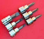 New Craftsman 6PC 3/8" Phillips Flat Tip Screwdriver Bit Socket Set. Fixed Price $15.83.