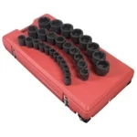 Sunex Tools 4696 3/4" Dr Sae Impact Socket Set, 29 Pc. Fixed Price $1102.12.