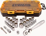 Dewalt DWMT73804 Socket Set 34 Pc Sae Metric 1/4 3/8 Drive Chrome Vanadium. Fixed Price $31.99.