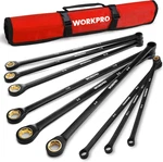 Extra Long Ratcheting Set, 9-PIECE Anti-slip Double Box Wrenches Sae. Fixed Price $91.49.