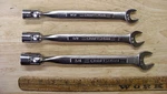 Craftsman Open End & Flex Box WRENCHES,42546-3/4,42545-5/8,42543-9/16",EXC. Fixed Price $42.99.