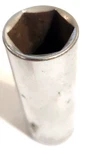 Easco Deep 11/16 Socket Point 3/8 Drive # 52 1222. Fixed Price $10.00.