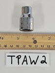 Bahco Tools 802214 7/16" Socket 1/2" Drive 12 Point Chrome Usa. Fixed Price $14.07.