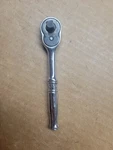 Snap-on Tools Drive 4-1/4" Long Chrome Ratchet Usa TM70B. Fixed Price $34.95.