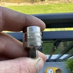 Snap On 3/8"DROVE Metric 8MM External Pipe Plug Socket PMM408A. Fixed Price $21.99.