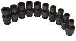 Sunex 3657 10-PC 3/8 In. Drive Metric Impact Socket Set. Fixed Price $133.68.