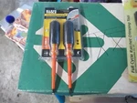 Klein Tools 2 Piece Insulated Cushion Grip 4" Screwdriver Set--factory Sealed. Fixed Price $23.00.