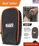 Klein Tools 69401 Durable Nylon Multimeter Carrying Case With Zipper Protection. Fixed Price $36.99.