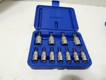 Cornwell Tools CBS-TSH1102S 1/4&3/8 Dr Tamper Proof Torx Set TS8H-TS55H. Fixed Price $64.95.