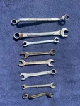 Made Usa Combination Wrench Lot 8 Herbrand Bon Con Drop Forged 2X Offset. Fixed Price $14.00.