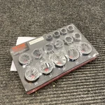 Vevor Drive Impact Socket Set 3/8" 15 Piece Ultra-short Metric. Fixed Price $60.00.