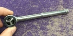 Vintage Craftsman 243795 1/4" Dr. Thumb Wheel Ratchet Wrench. Fixed Price $10.99.