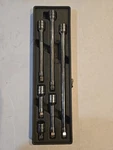 For Snap-on Tools 6PC 3/8" Drive Knurled Wobble Socket Extension Set 206AFXW. Fixed Price $179.00.