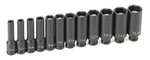 Grey Pneumatic 9712MDG 12PC 1/4" Drive 6PT Metric Deep Impact Socket Set. Fixed Price $140.64.