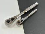 Kobalt Tools Usa (nos) 2PC Chrome Ratchet Set, 1/4" & 3/8" Drive - 22315, 22316. Fixed Price $85.49.
