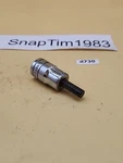 Snap-on Tools SA10E 5/16" Hex 1/2" Sae Allen Bit Chrome Socket Driver Usa. Fixed Price $21.99.