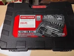 Craftsman Brand New Pc. Socket Set 1/4" 3/8" 1/2" Drives,wrenches/case 53155. Fixed Price $305.00.