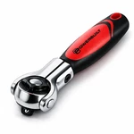 Powerbuilt 3/8 Inch Drive Swivel Head Stubby Ratchet - 940482. Fixed Price $36.95.