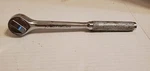 Vintage Stanley Workmaster 86-400 1/2" Drive Ratchet Pat. 4280379. Fixed Price $26.95.