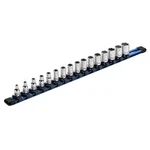 Ares 60042-1/4-INCH Drive Blue Aluminum Socket Organizer Store Up 16 Soc.... Fixed Price $25.80.