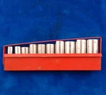 Snap-on 10 Piece 7/8 To 3/8 Drive 12-POINT Metric Deep Socket Set. Fixed Price $199.99.
