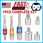 Drill Impact Adapter Reducer Extension Set Socket Driver Wrench 1/2 3/8 3/4 Tool. Fixed Price $9.95.