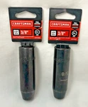 2X Craftsman 1/2" Drive 3/8" 6 Point Deep Impact Socket (CMMT15995) New. Fixed Price $17.40.