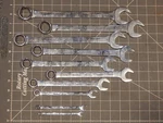Mac Tools 10PC Sae Knuckle Saver Combination Wrench Set 1/4" 1" 12PT. Fixed Price $289.99.